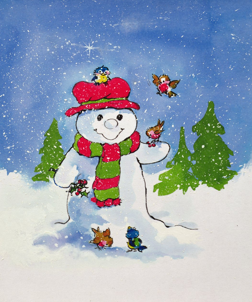 O boneco de neve de Diane Matthes