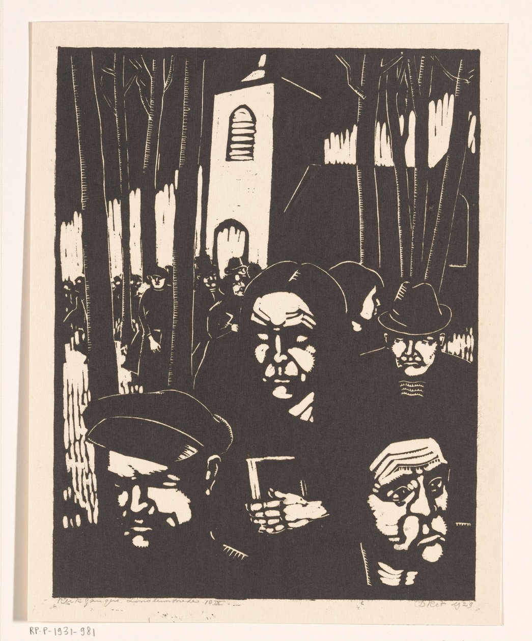 Paroquianos de Dick Ket (signed by artist)