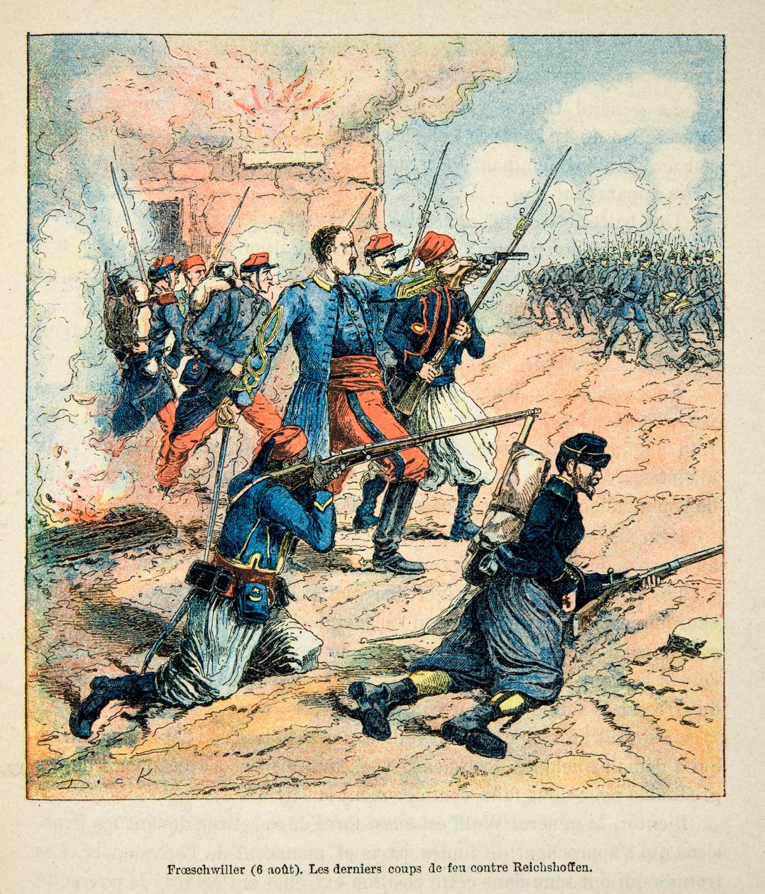 Franceses e alemães, história anedótica da Guerra de 1870-1871 de Dick de Lonlay