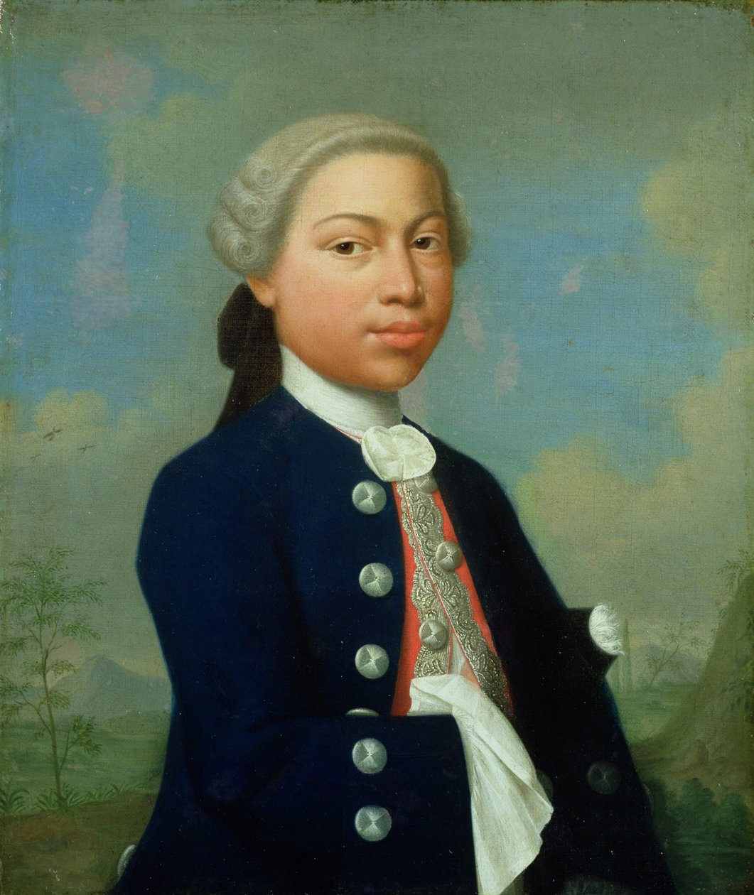 Retrato, de, um, jovem, norte africano, mouro de Diderick Herman Cuypers