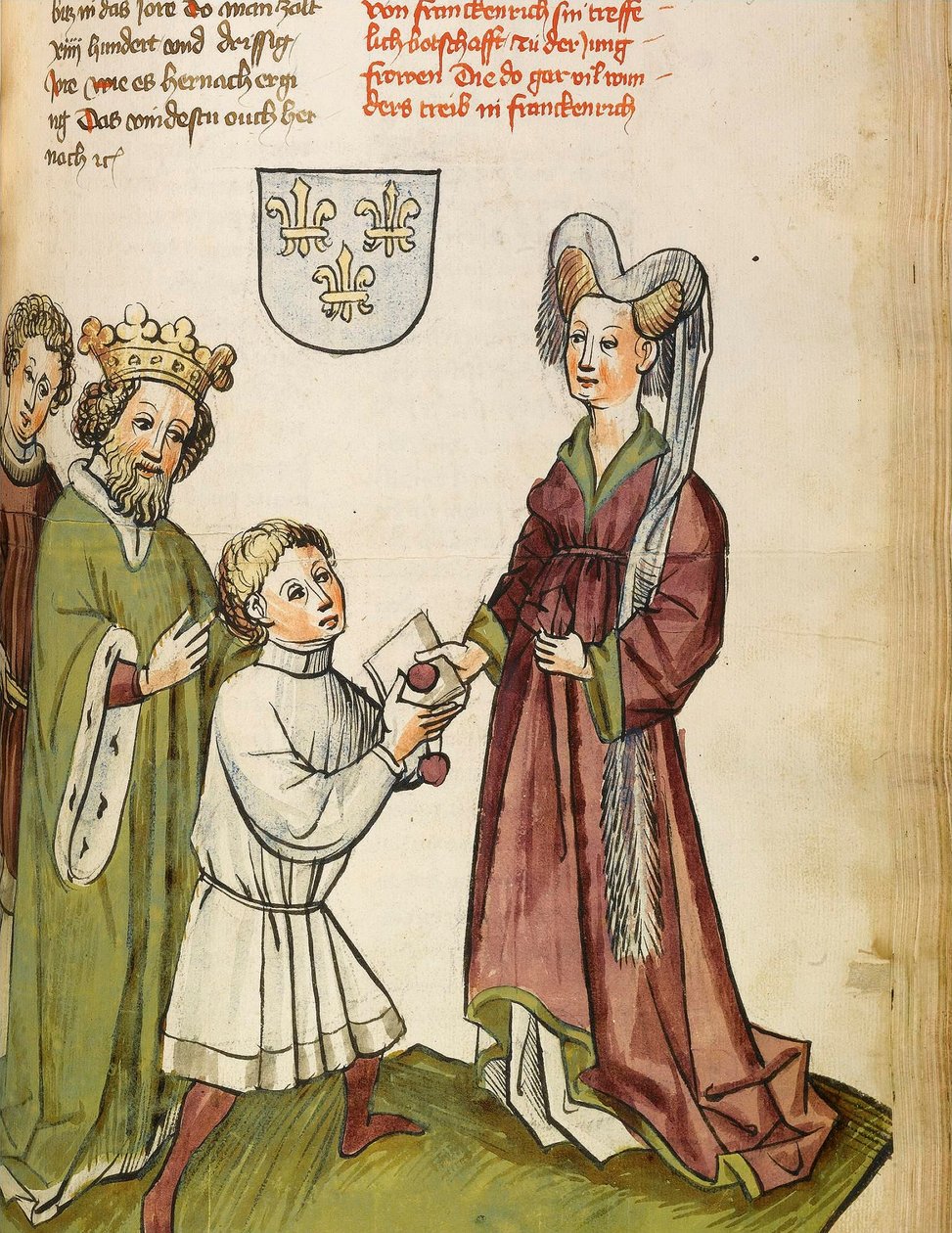 Guerra dos Cem Anos (1337-1453): Sigismundo I do Sacro Império (Sacro Império) (1368-1437) encontra Joana d