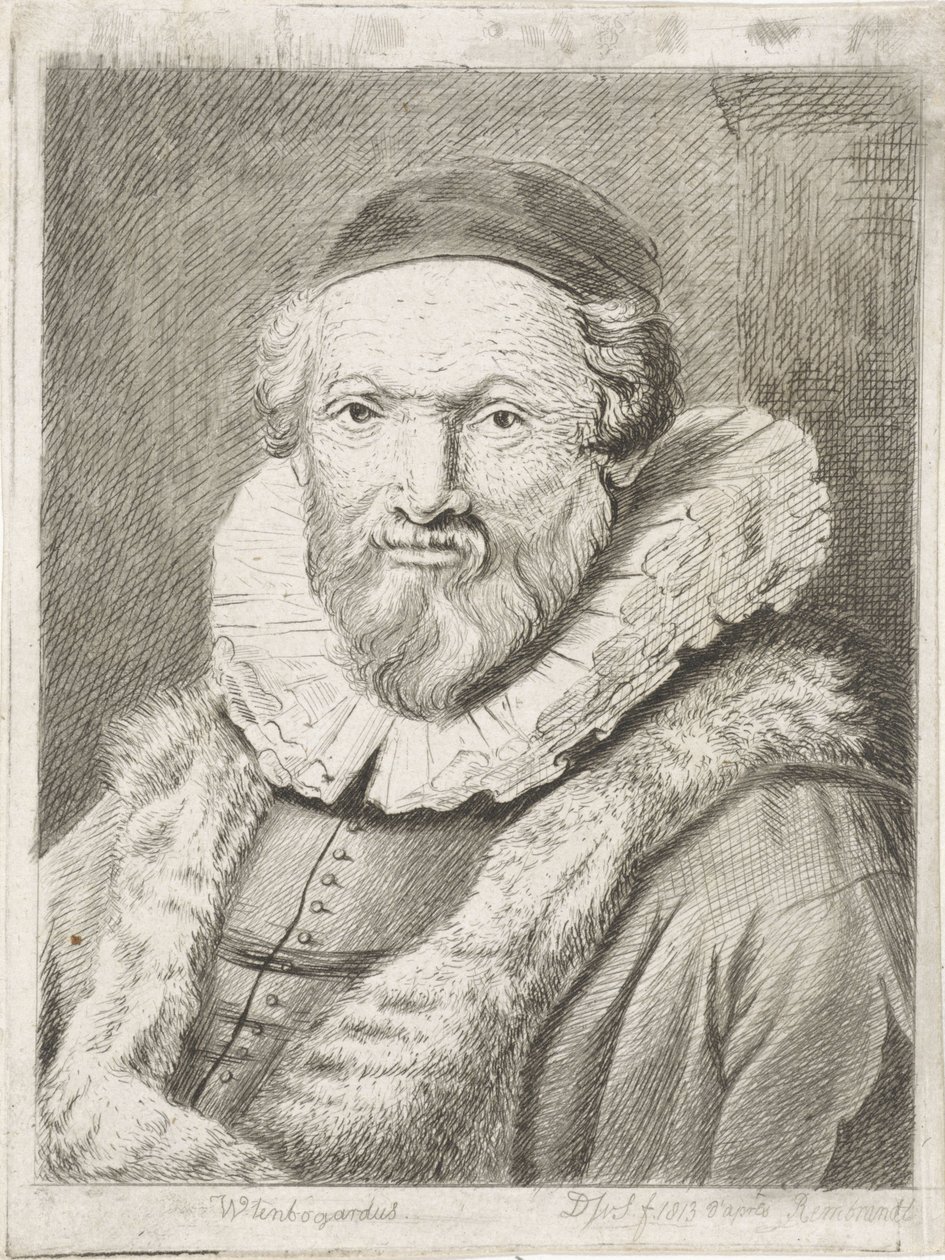 Retrato de Johannes Wtenbogaert
Wtenbogaert (título sobre o objecto) de Diederik Jan Singendonck