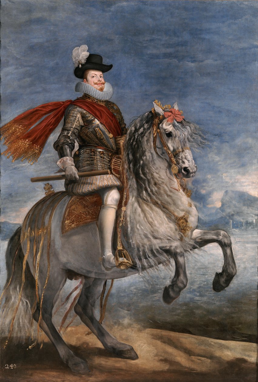Felipe III a cavalo de Diego Velázquez