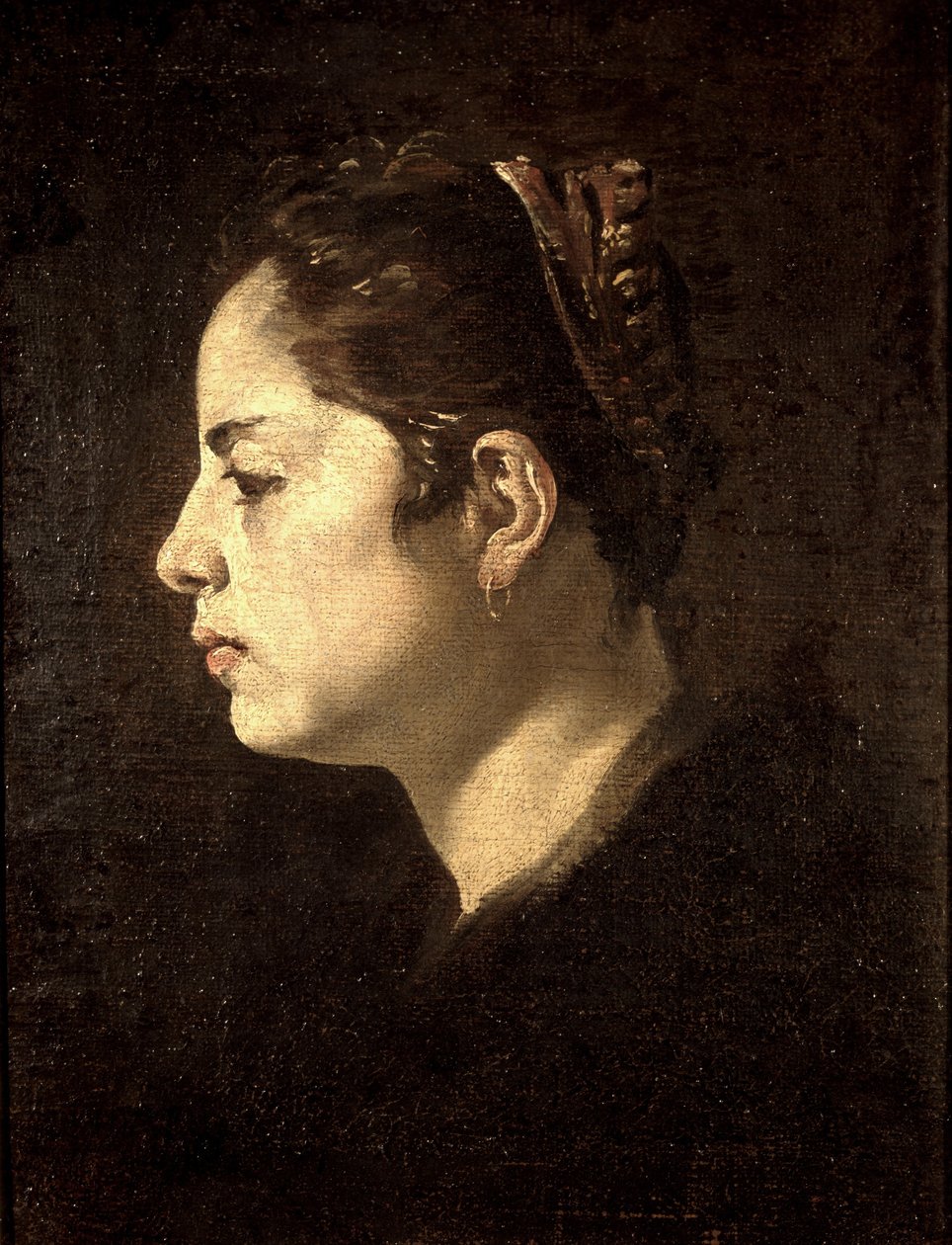 Cabeça de uma menina de Diego Velázquez