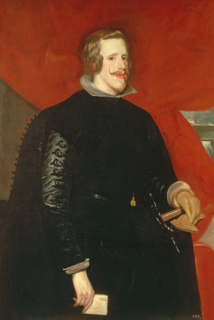 Rei Filipe IV de Espanha (1605-65), c.1632 de Diego Velázquez