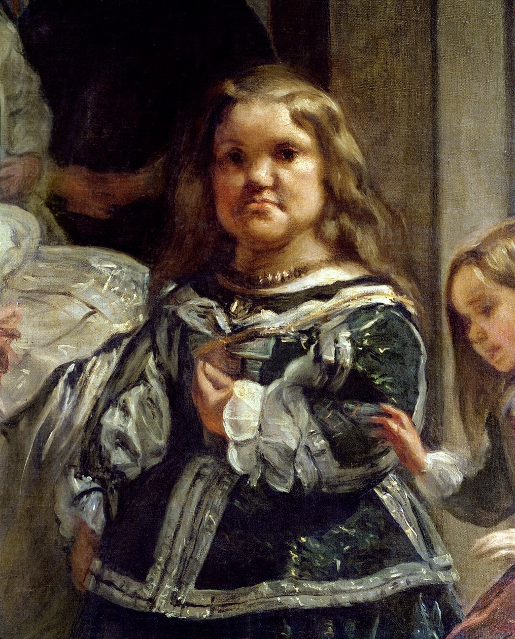 Las Meninas ou A Família de Filipe IV, c.1656 (detalhe) de Diego Velázquez