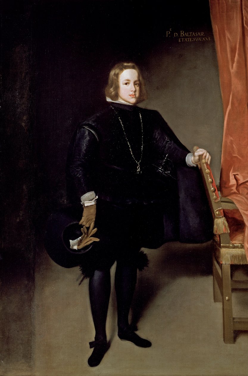 Retrato, de, Baltasar, carlos, de, espanha de Diego Velázquez