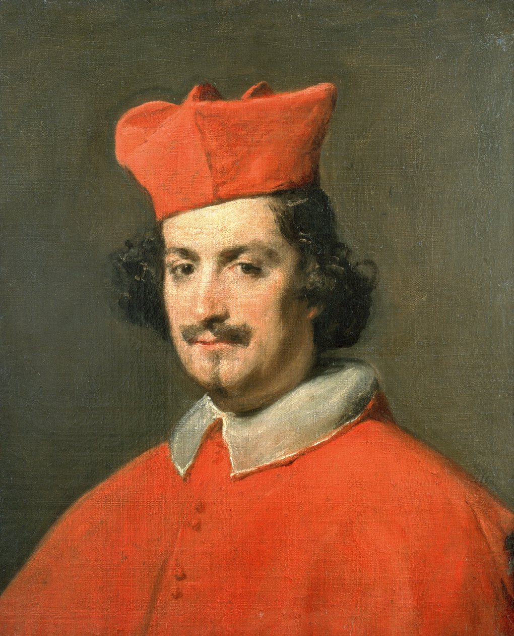 Retrato do Cardeal Camillo Astali Pamphili, 1650 de Diego Velázquez