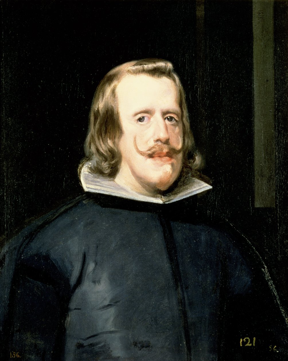 Retrato, de, philip, iv, (1605-65), em, traje corte, 1655 de Diego Velázquez