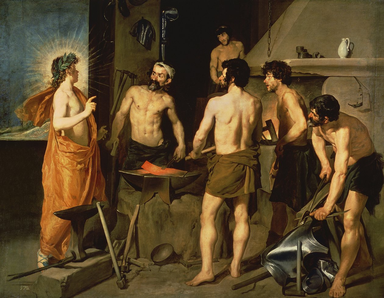 Forja de Vulcano, 1630 de Diego Velázquez