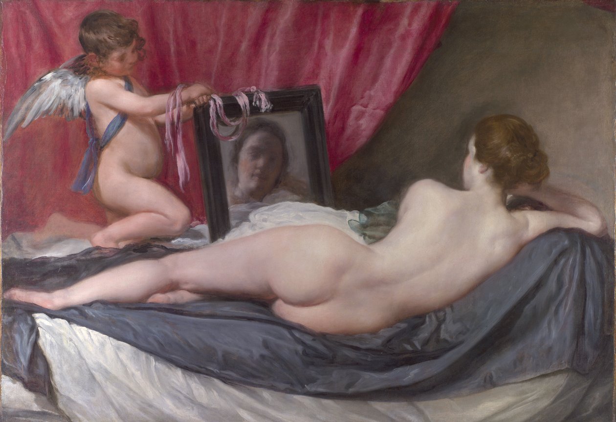 Vênus em seu espelho de Diego Velázquez