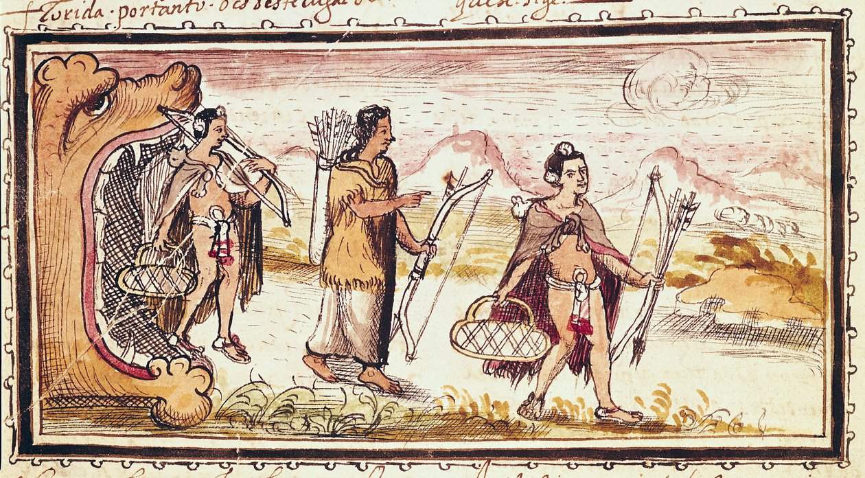 A caça, 1579 de Diego Duran
