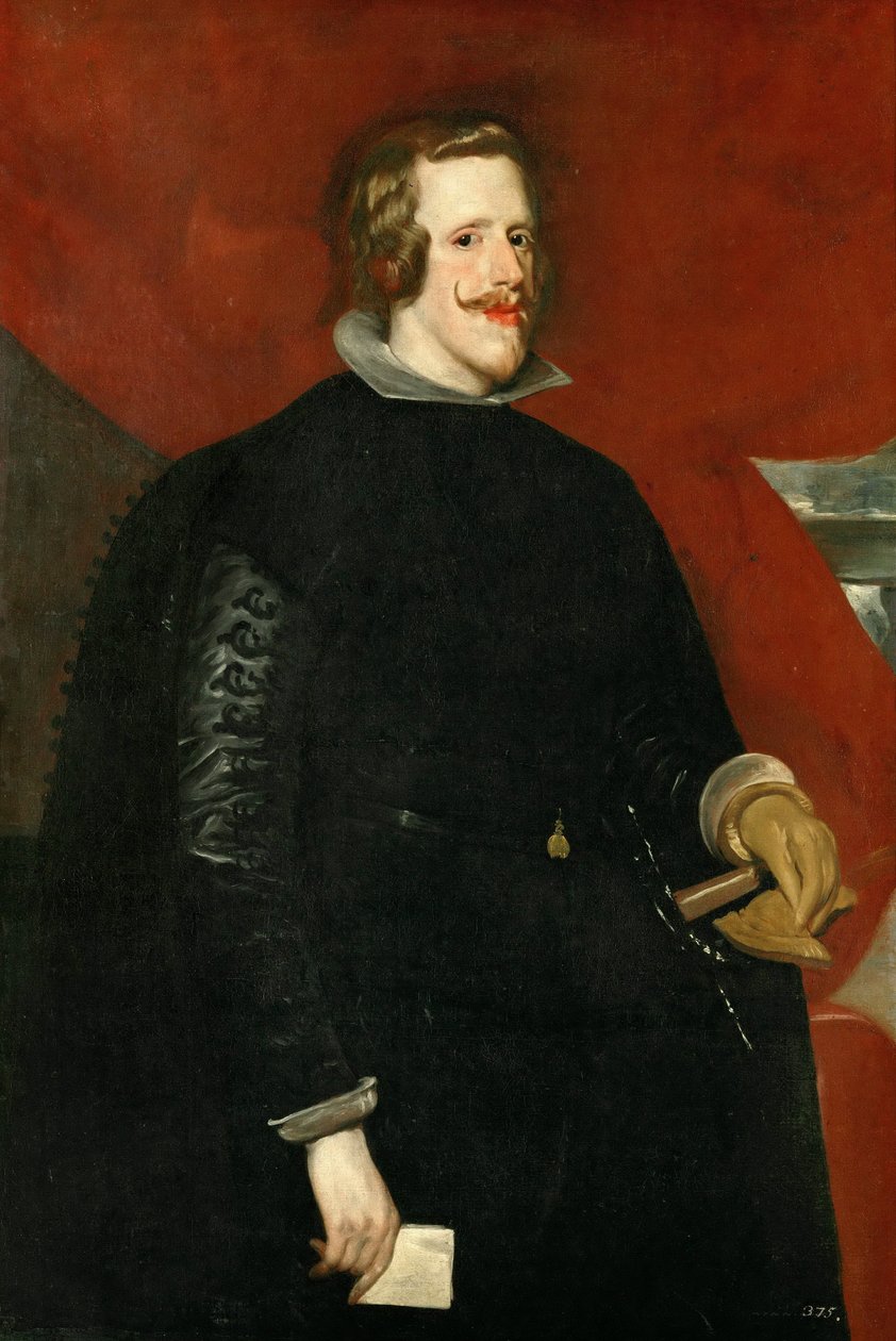 Barroco : Retrato de Filipe IV de Espanha par Velázquez, Diego (1599-1660) de Diego Velázquez