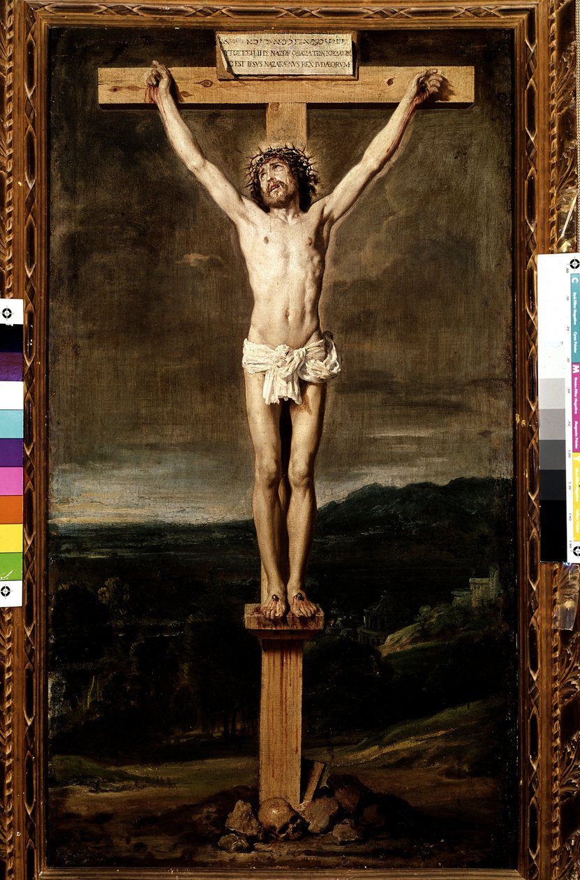 Crucificação (óleo sobre tela de Diego Velázquez