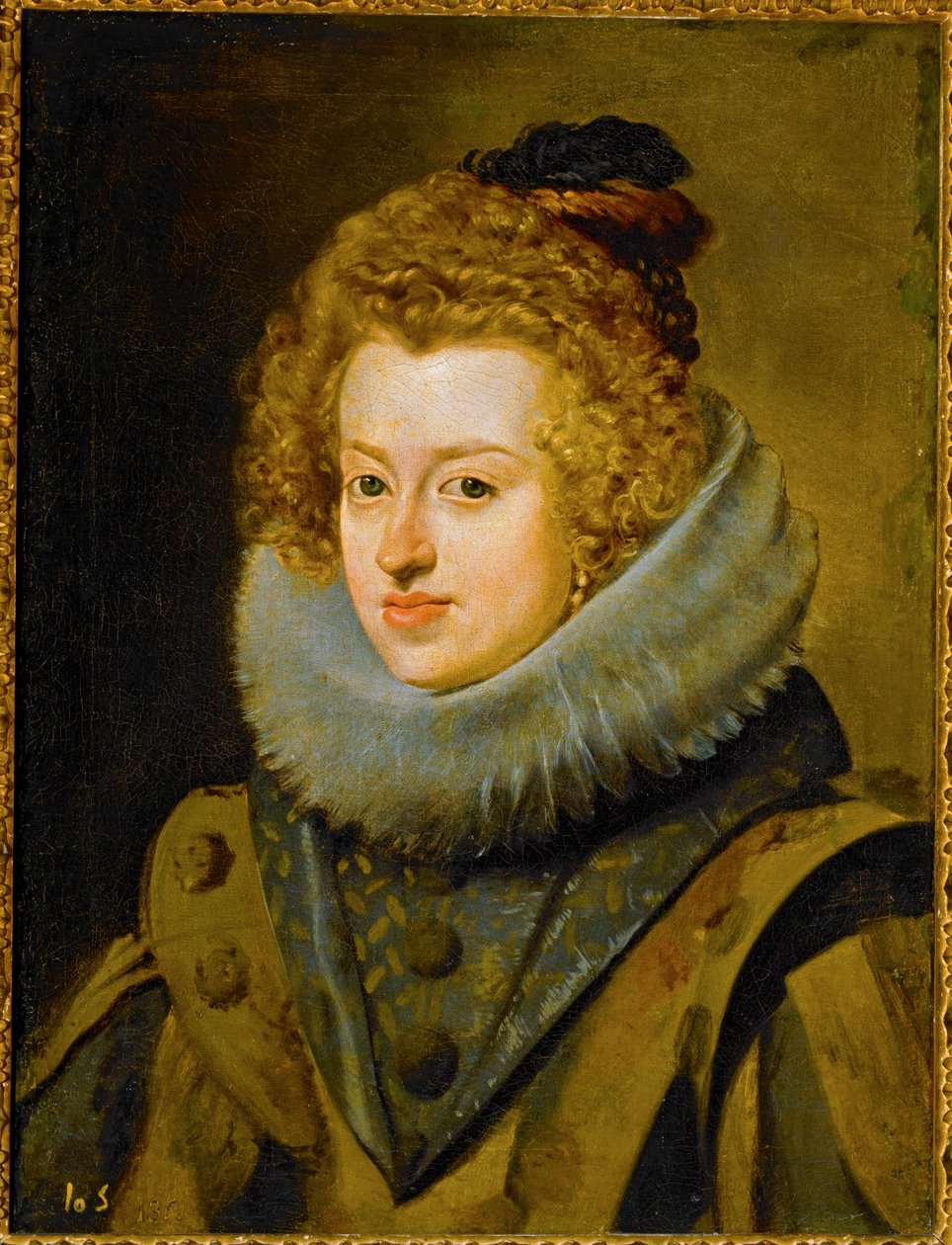 Infanta Maria, rainha da Hungria ... (pintura sobre tela) de Diego Rodriguez de Silva y Velazquez
