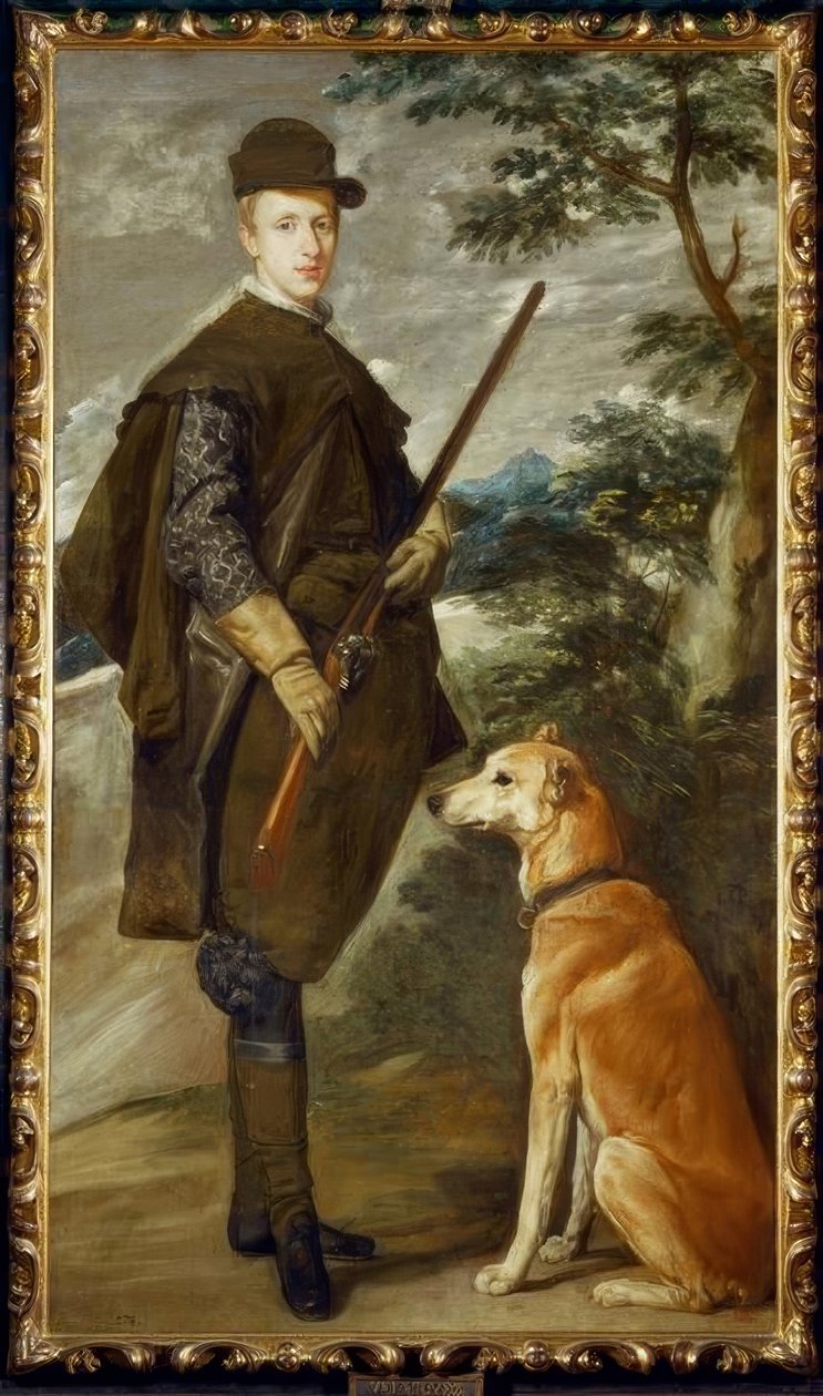 Cardeal infante Don Ferdinand como caçador de Diego Velázquez