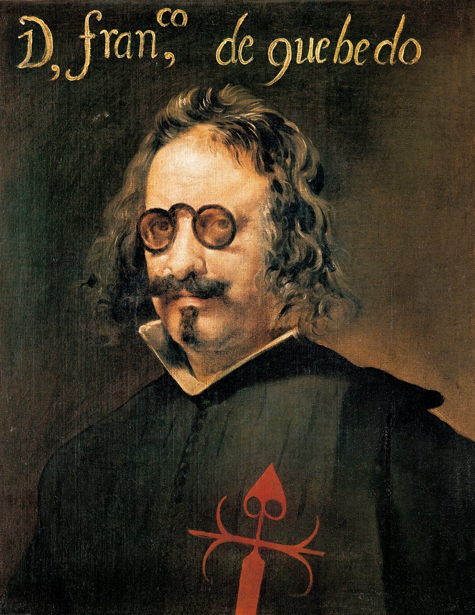 Retrato do escritor espanhol Francisco De Quevedo (pintura) de Diego Velázquez
