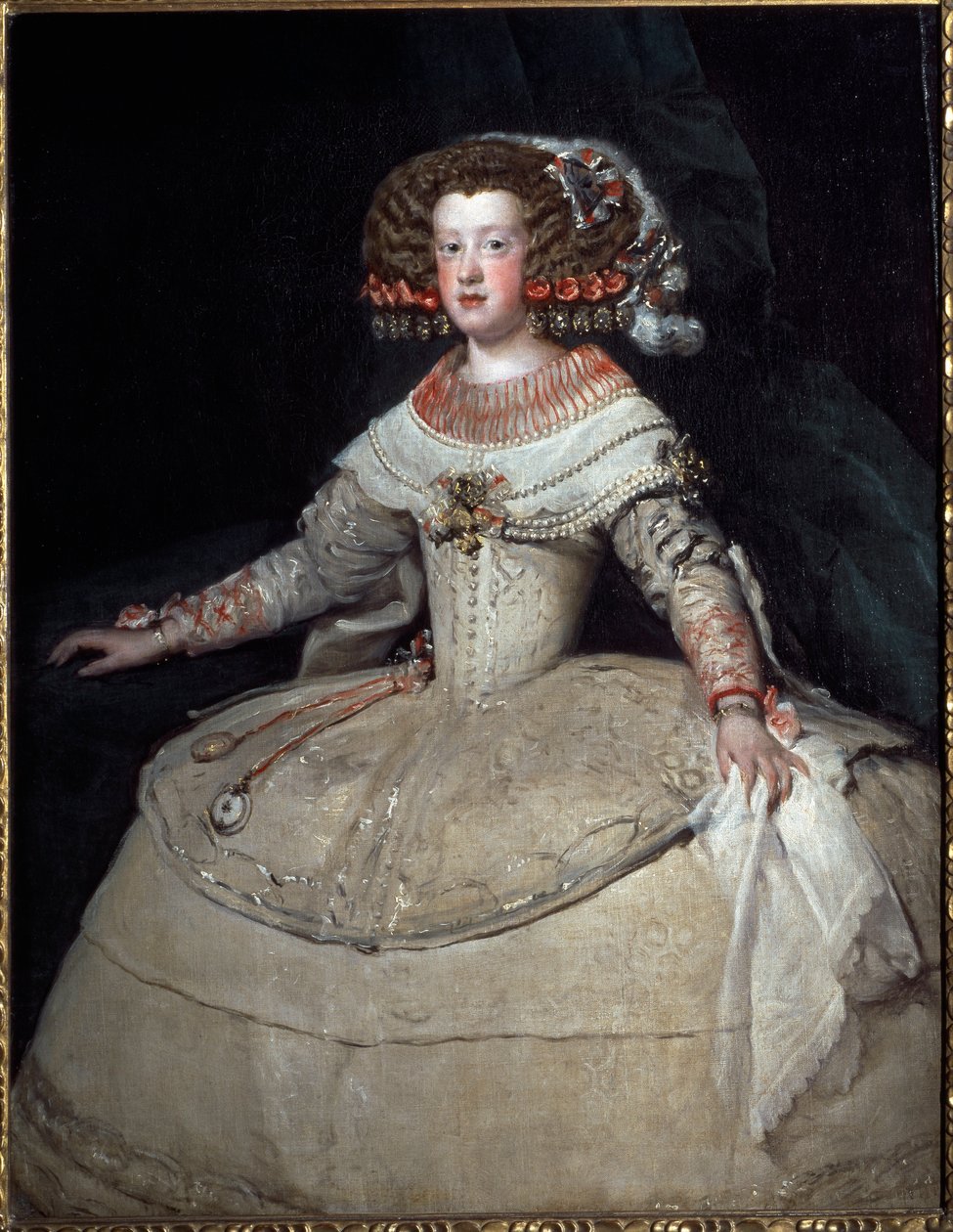 Retrato da infante Marie Therese de Espanha de Diego Velázquez
