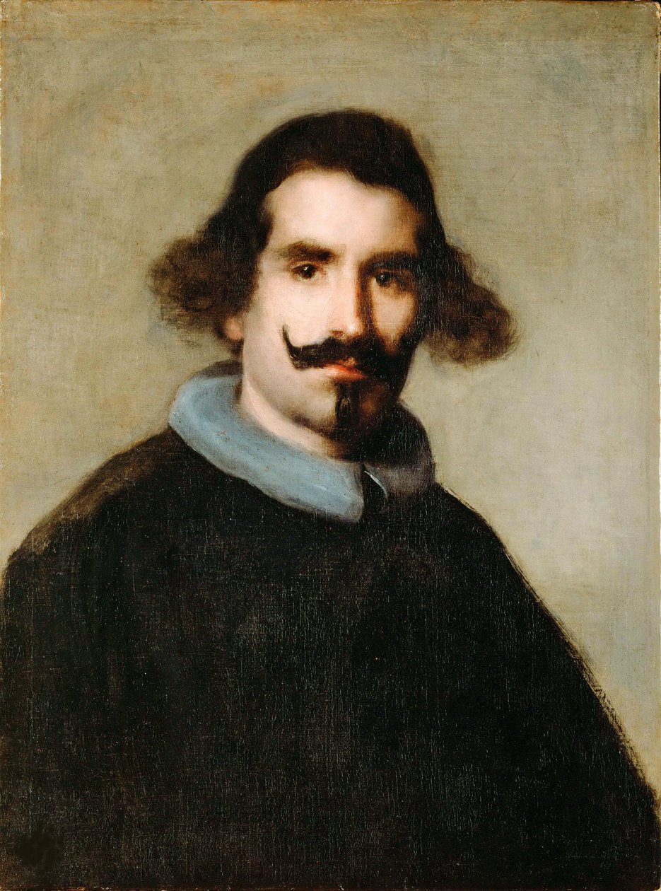 Auto-retrato de Velázquez, Diego (1599-1660). Óleo sobre tela, c. 1650, Dimensão : 63x50. Musei Capitolini, Roma de Diego Velázquez