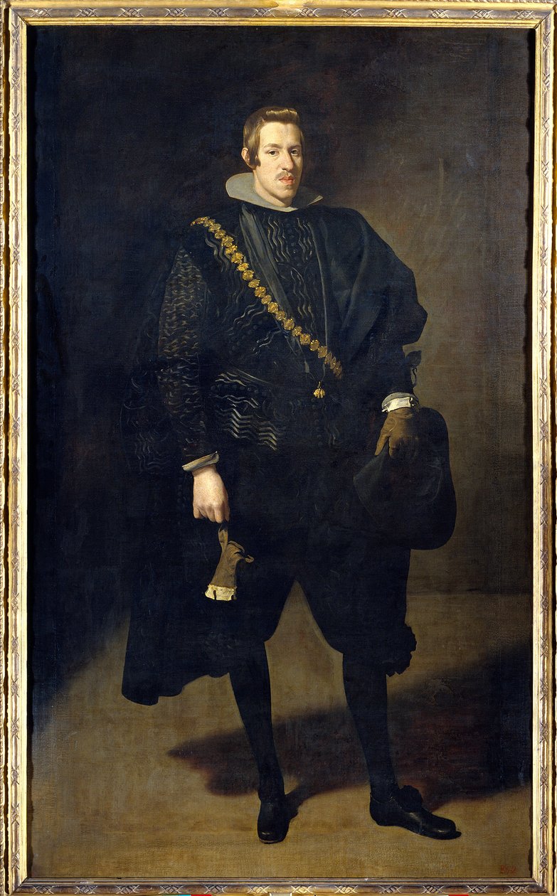 O Menino Dom Carlos Retrato de Dom Carlos (1607-1632), irmão do Rei Filipe IV. Detalhe. Pintura de Diego Rodriguez de Silva y Velázquez dit Diego Velasquez (1599-1660) de Diego Velázquez