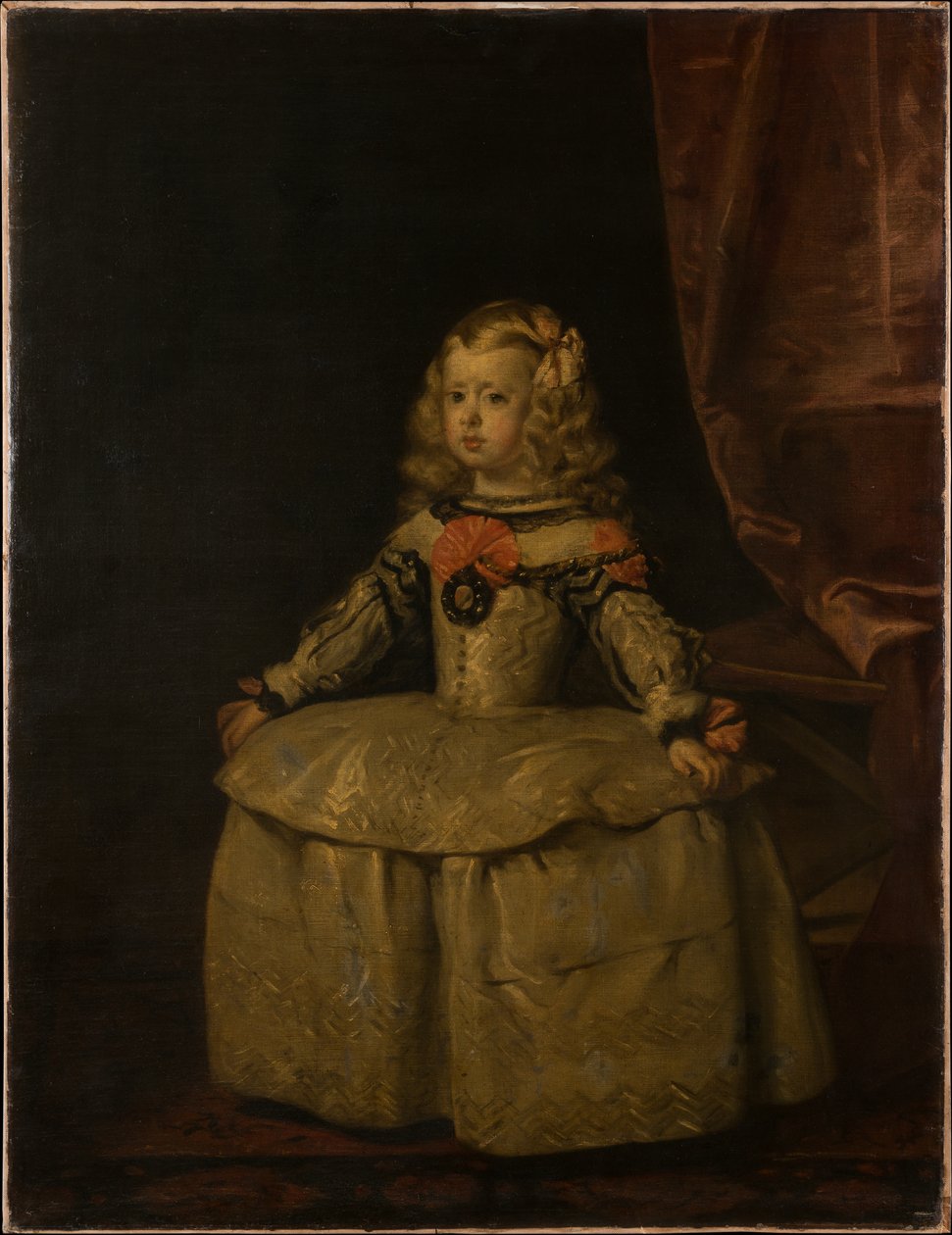 Retrato da infanta Margarida (1651-1673) de Diego Velázquez