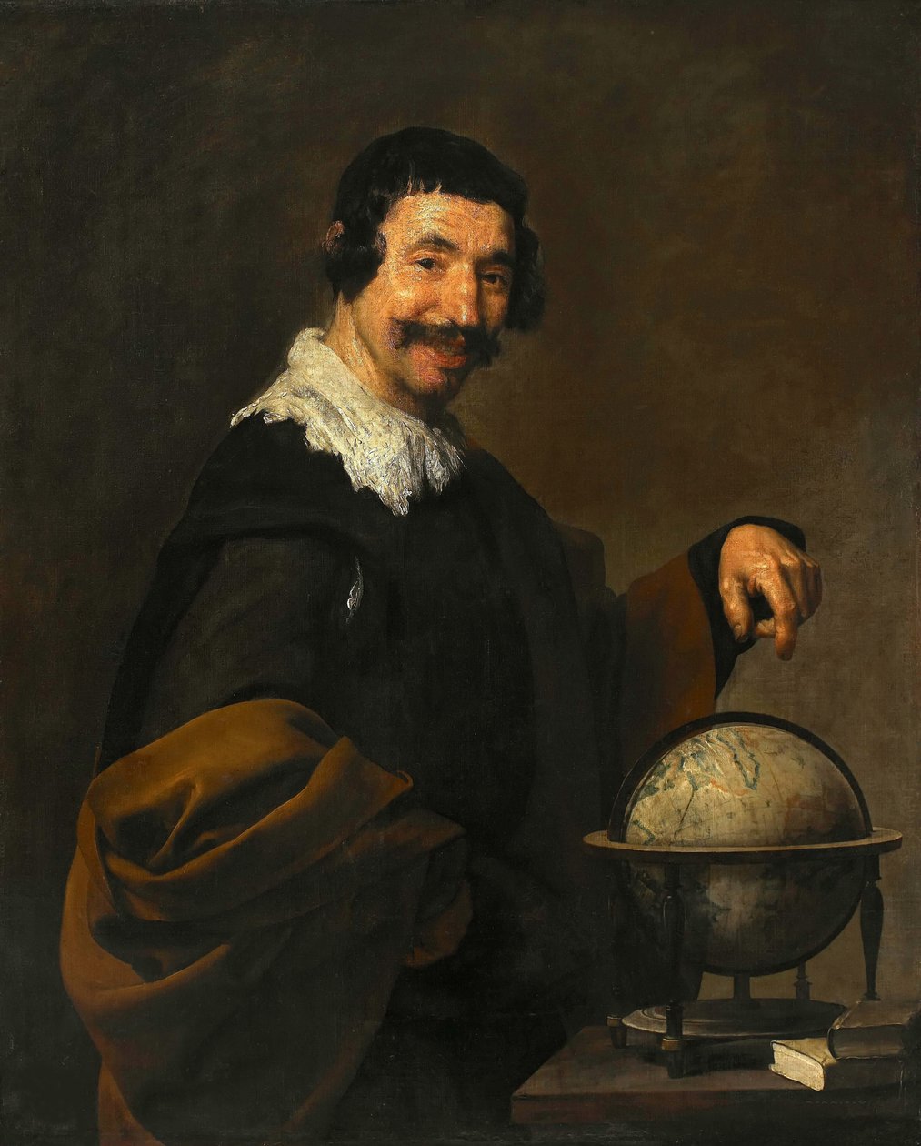 Demócrito, c. 1628-1629. de Diego Velázquez