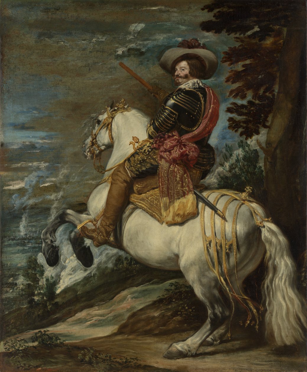 Don Gaspar de Guzmán 1587-1645, conde-duque de Olivares, ca. 1635 de Diego Velázquez