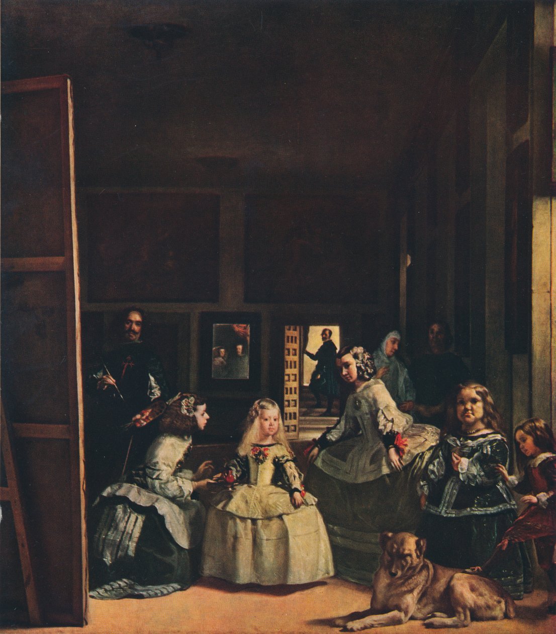 Las Meninas, ou a família de Felipe IV, c1656 de Diego Velázquez