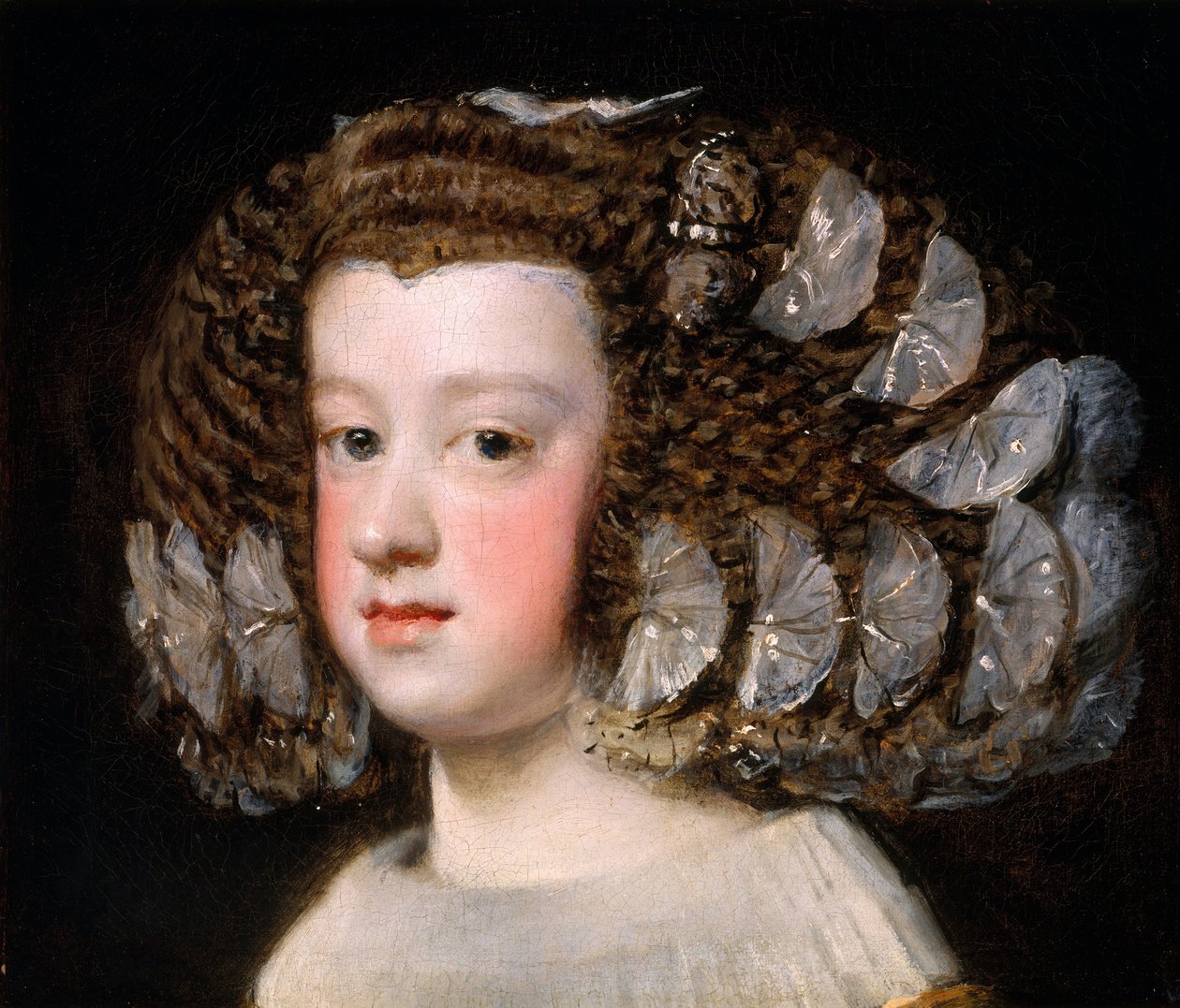 Maria Teresa 1638-1683, Infanta de Espanha, 1651-54. de Diego Velázquez