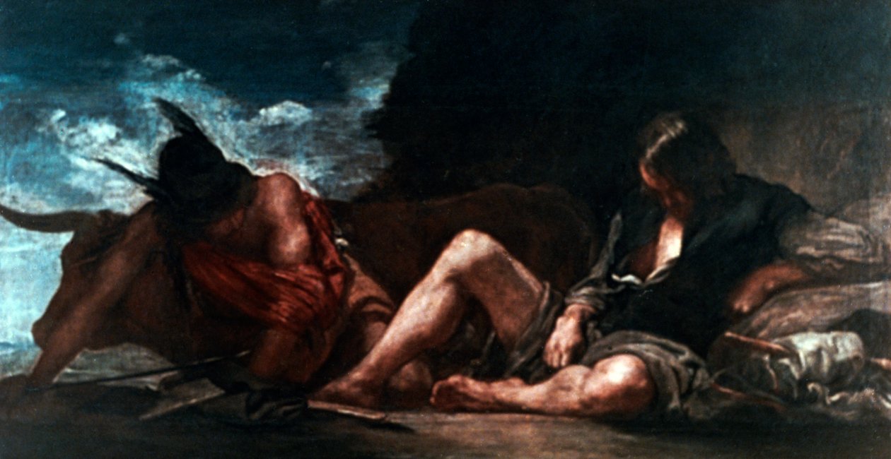 Mercury e Argus, c1659. de Diego Velázquez