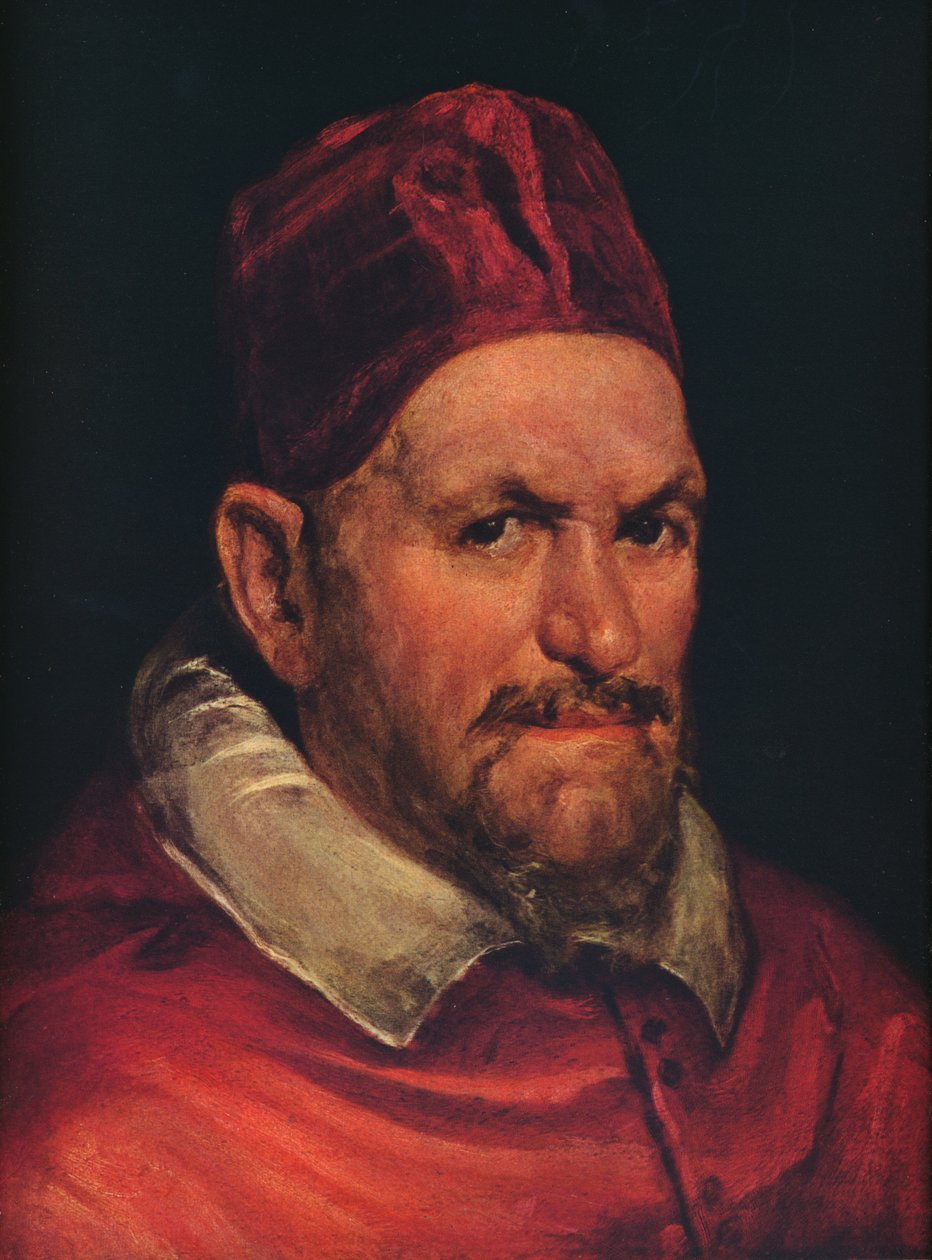Papa Inocente X, c1650 de Diego Velázquez