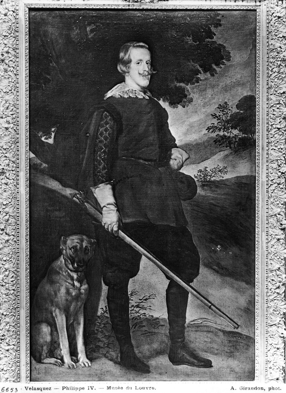 Retrato de Filipe IV (1605-65) Rei da Espanha como um caçador, 1632-36 de Diego Velázquez