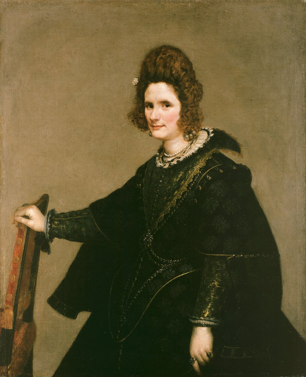 Retrato de uma senhora, c.1630 de Diego Velázquez