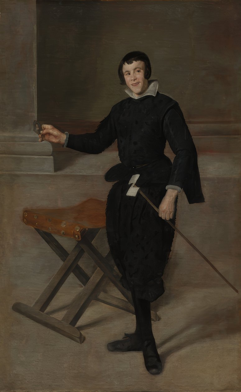 Retrato do Bobo da Corte Calabazas de Diego Velázquez