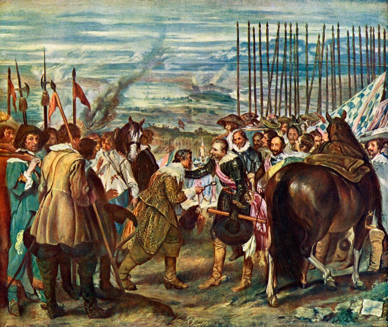 Rendição de Breda Las Lanzas, 1634-1635. de Diego Velázquez