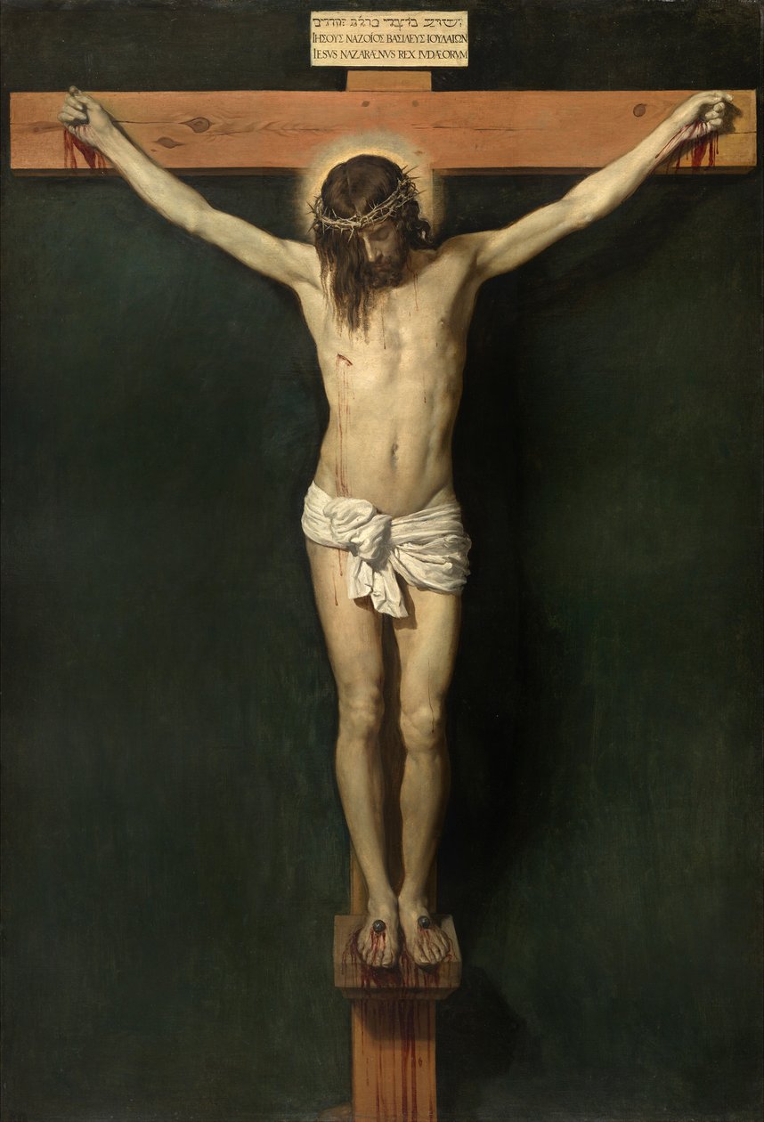 A Crucificação, ca 1632-1633. de Diego Velázquez