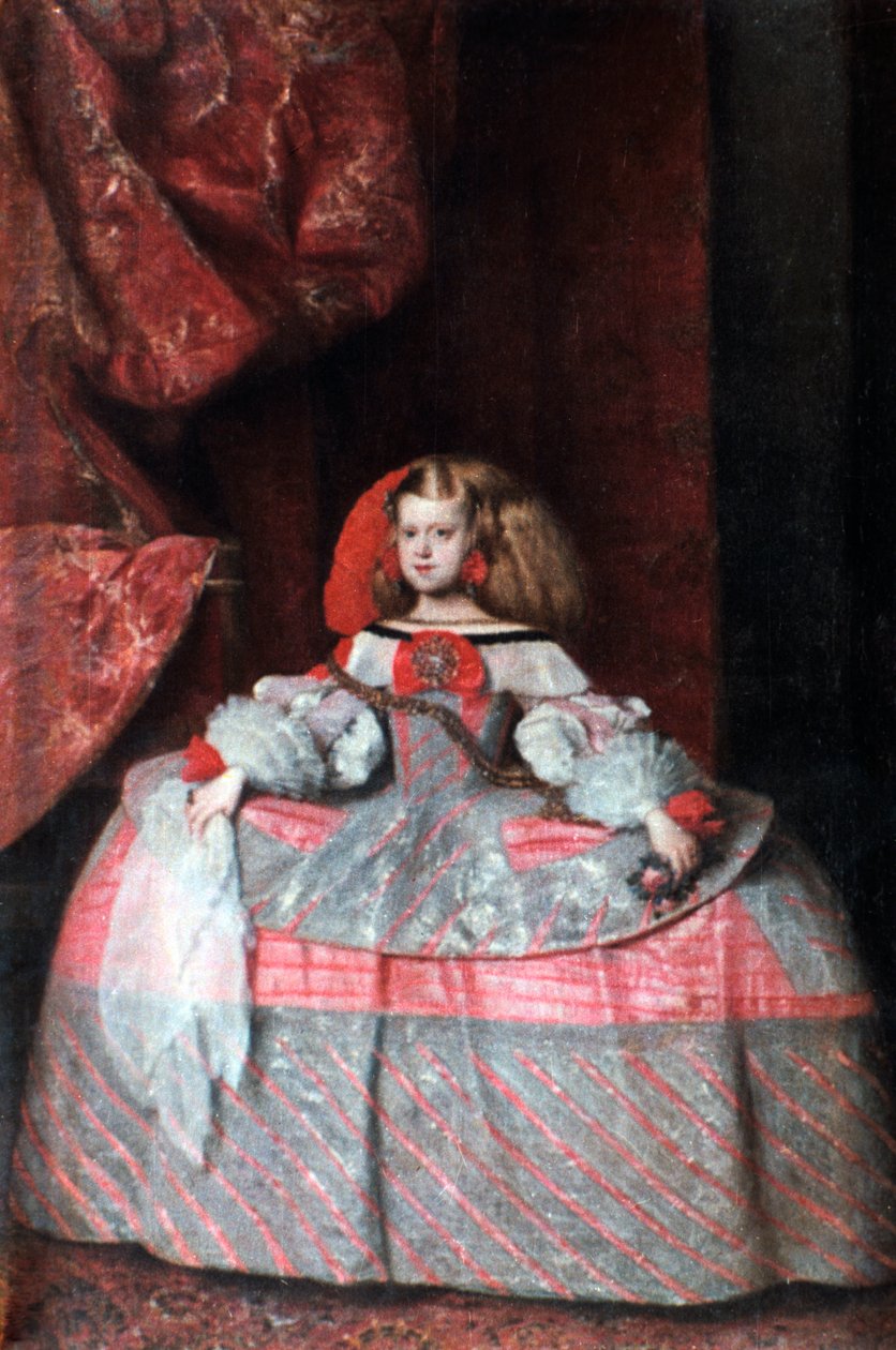 A infanta Don Margarita da Áustria, c1660. de Diego Velázquez
