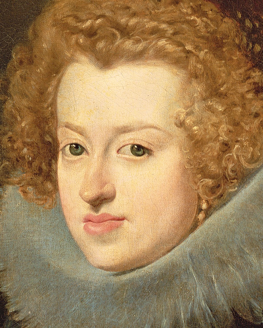 A Infanta Maria da Áustria (1606-46) Rainha da Hungria, 1630, (detalhe de 61302) de Diego Velázquez