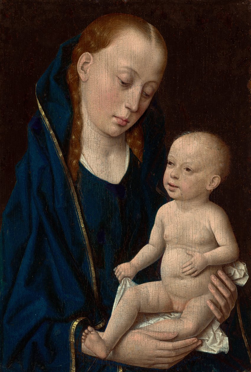 Madonna e Criança, c. 1465. de Dieric Bouts
