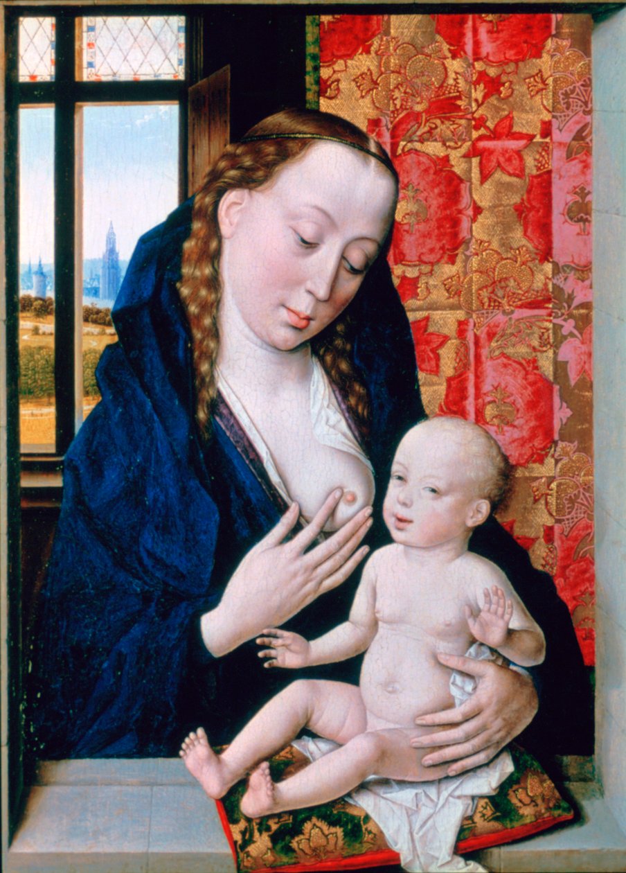 Maria e Criança, c1465 de Dieric Bouts