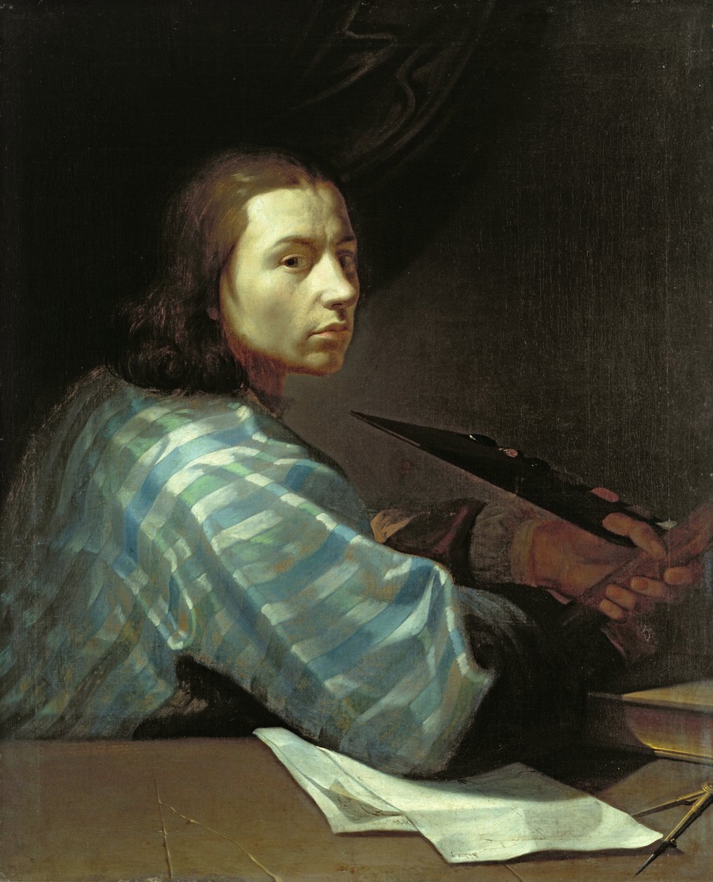 Auto-retrato de Dietrich Ernst Andreae