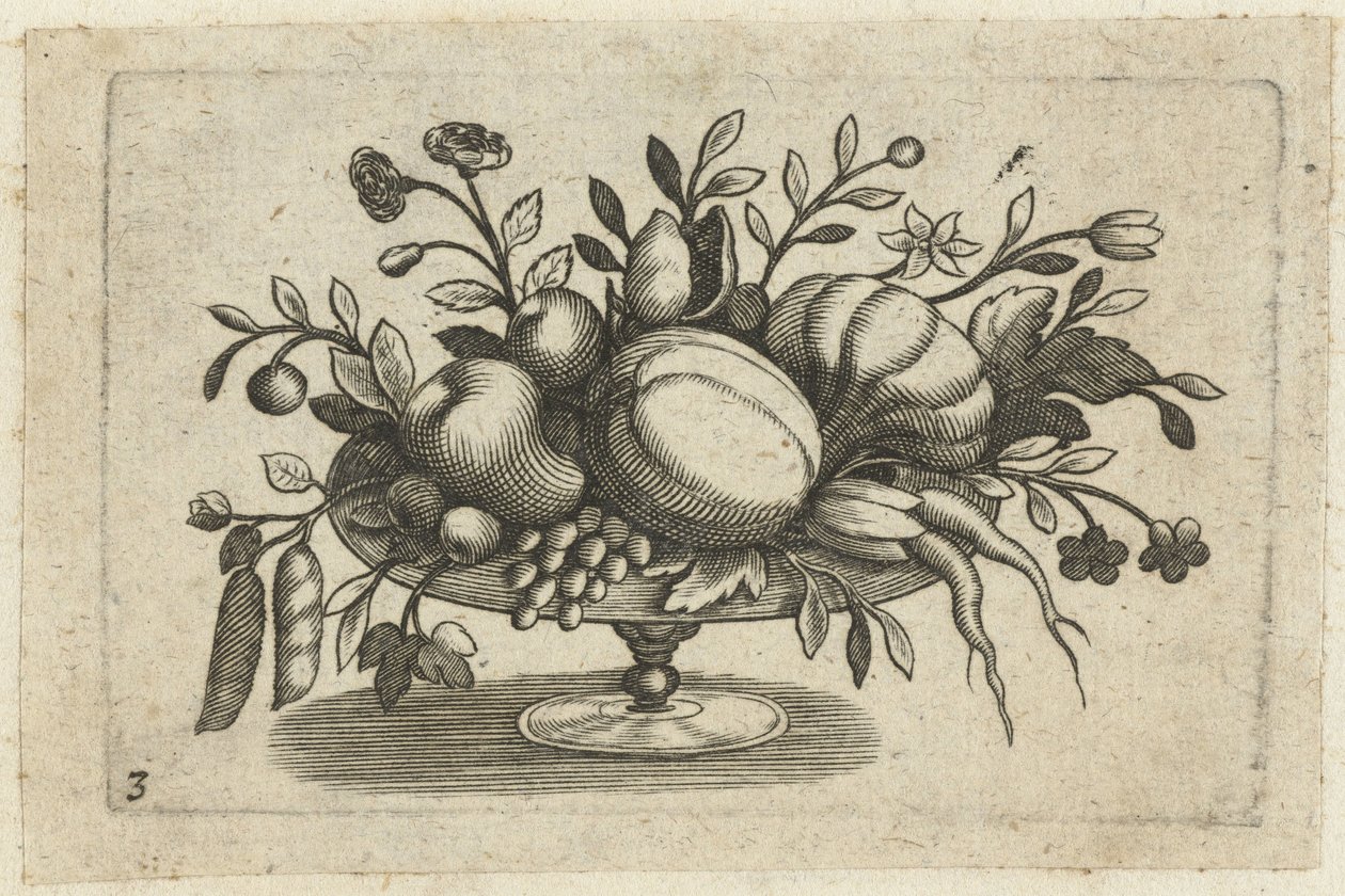 Vruchten op schaal Pequeno livro de frutas útil para viajar (título da série) de Dietrich Krüger (attributed to)