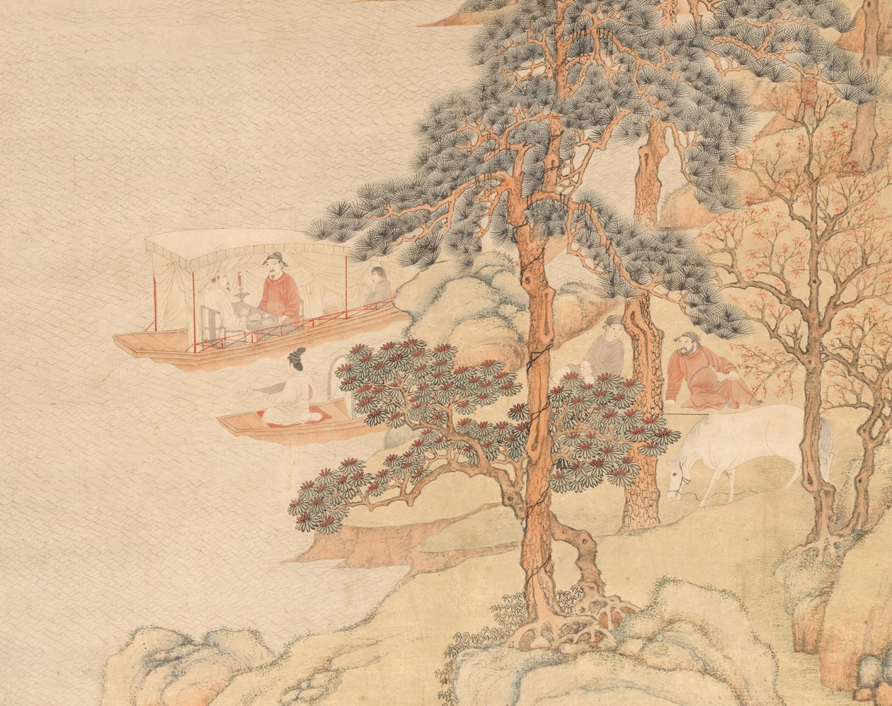 Canção do alaúde, 1585. de Ding Yunpeng