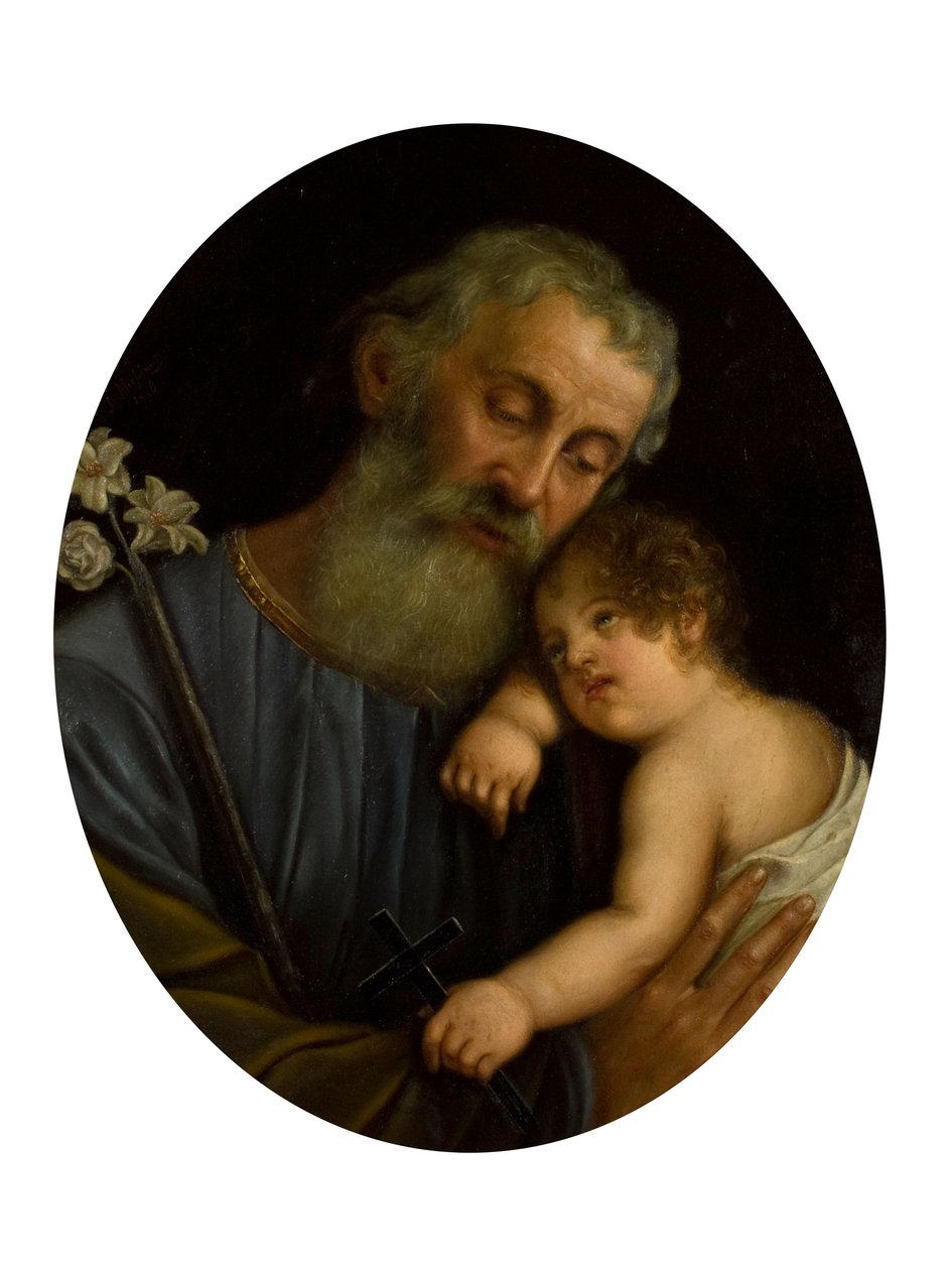 José e criança de Diodato Massimo