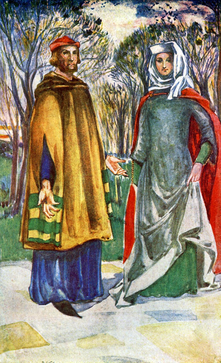 Fato de casal no reinado de Eduardo I (1272-1307) de Dion Clayton Calthrop
