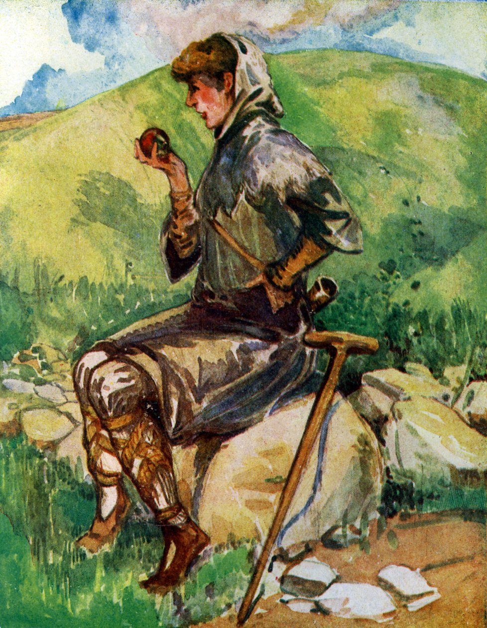 Fato camponês dos séculos XII e XIII de Dion Clayton Calthrop