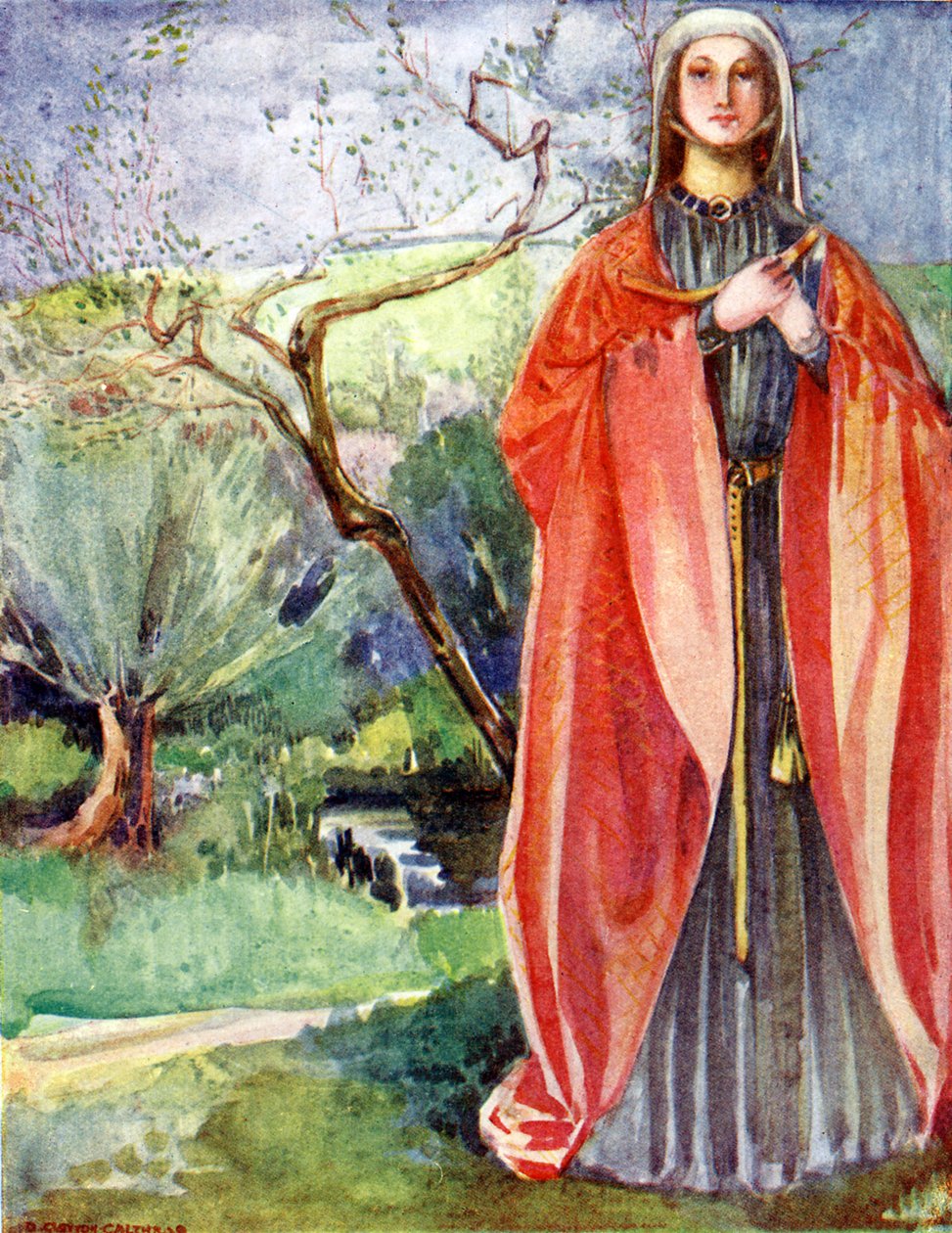 Fato de mulher no reinado de João (1199 - 1216) de Dion Clayton Calthrop