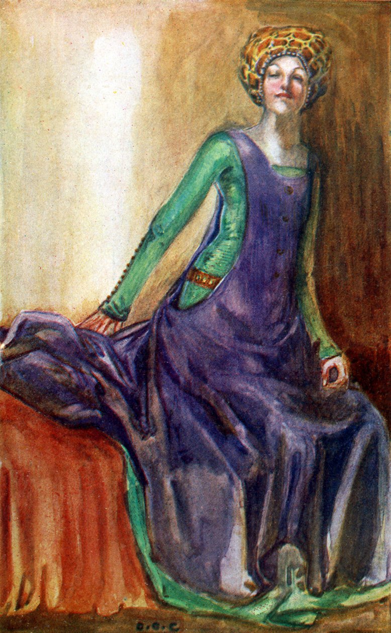 Fato de mulher no reinado de Ricardo II de Dion Clayton Calthrop