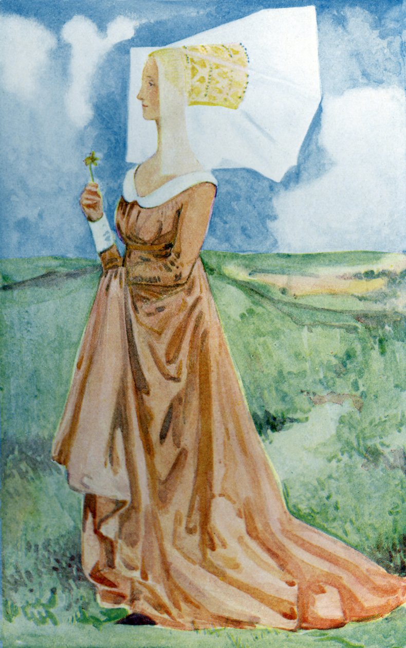 Fato de mulher no reinado de Ricardo III (1483-1485) de Dion Clayton Calthrop