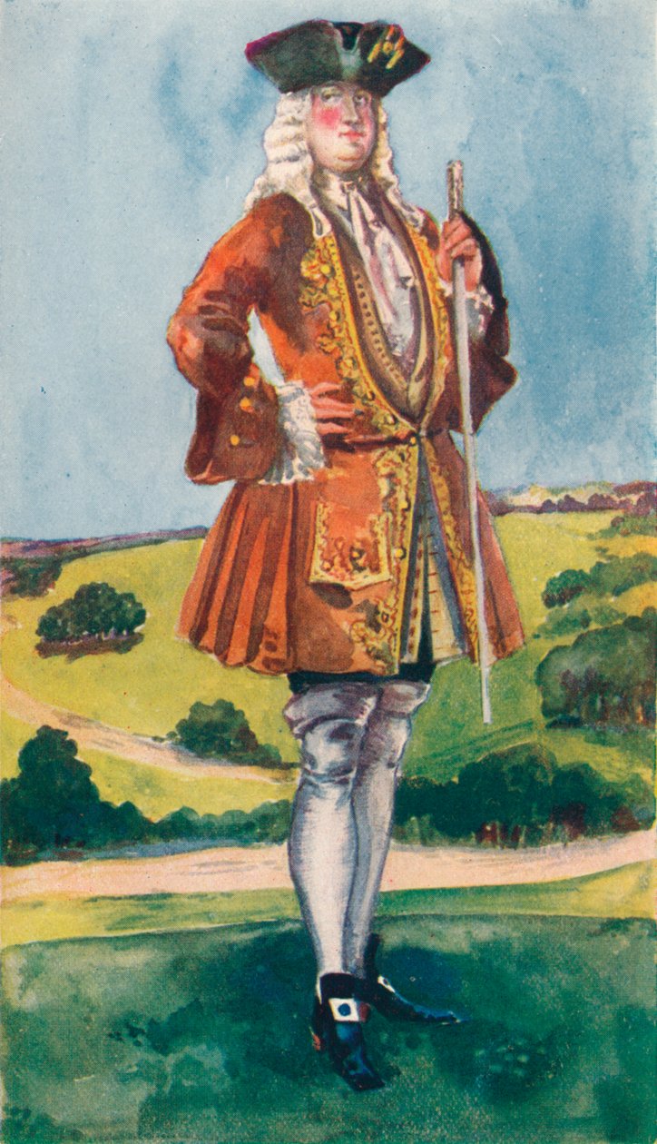 Um homem da época de George I, 1907 de Dion Clayton Calthrop